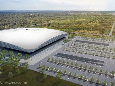 Épül az Alba Aréna új útkapcsolatokkal és P+R parkolókkal együtt