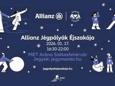 Különleges élmény a MET Arénában – érkezik az Allianz Jégpályák Éjszakája