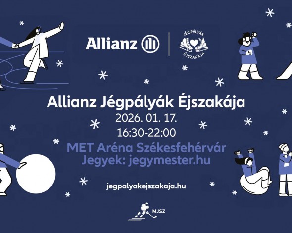 Különleges élmény a MET Arénában – érkezik az Allianz Jégpályák Éjszakája